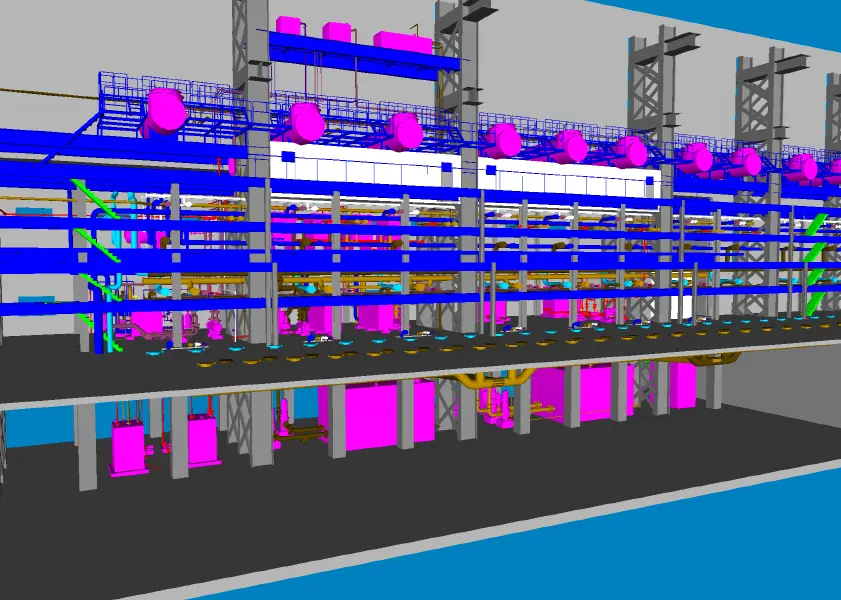 대형엔진 TEST설비